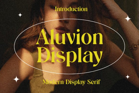 Aluvion Display: The Modern Elegant Font for Branding
