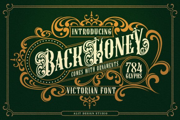 Back Honey Victorian: A Luxurious Display Typeface for Modern Web Design