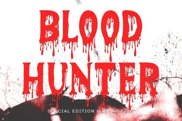 Blood Hunter: The Horror Display Font for Bold Branding