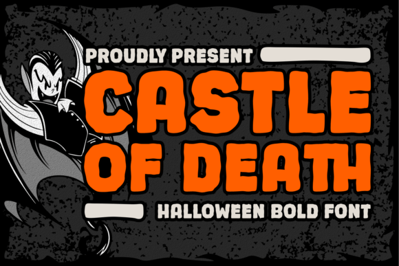 Castle of Death: The Spooky Display Font for Haunted Editorial Design