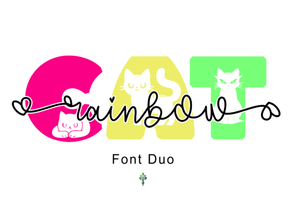 Cat Rainbow: A Unique Display Typeface for Editorial Design