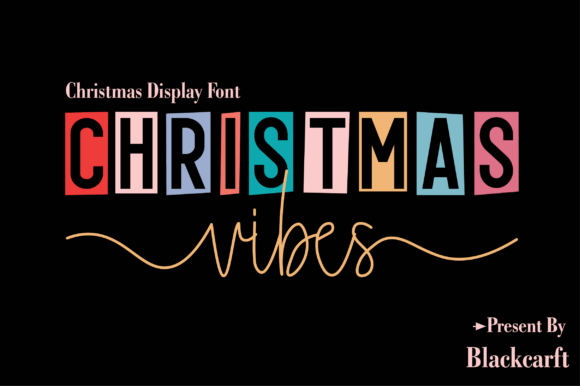 Christmas Vibes Duo: The Bold Display Font for Seasonal Creators