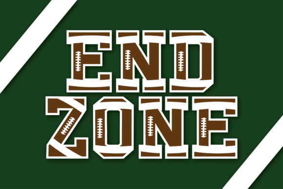 End Zone: The Premium Display Typeface for Bold Campaigns