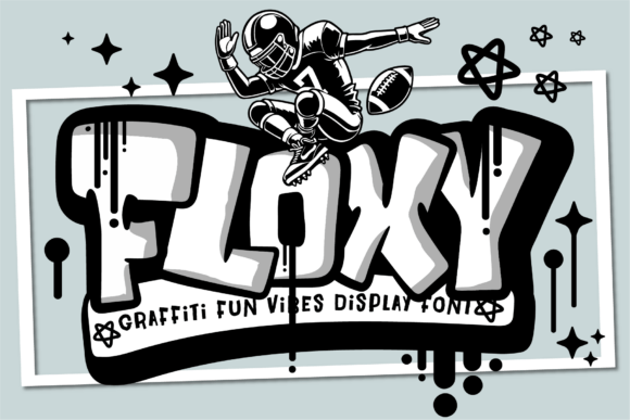 Floxy: The Playful Graffiti Font for Bold Business Branding