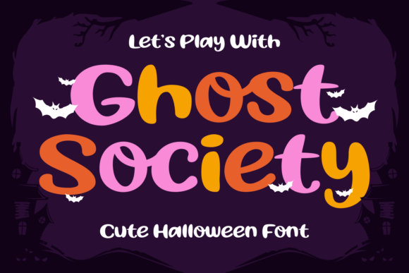 Ghost Society: A Whimsical Typeface for Spooky Brand Identity