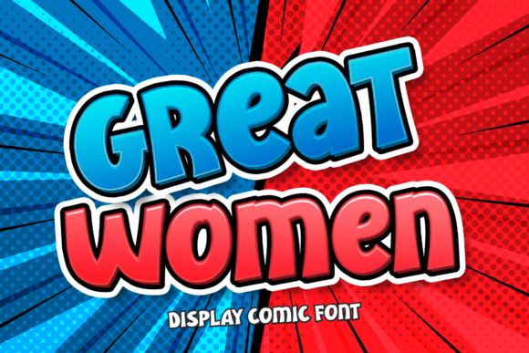 Great Women: The Bold Display Font for Strong Brand Identity