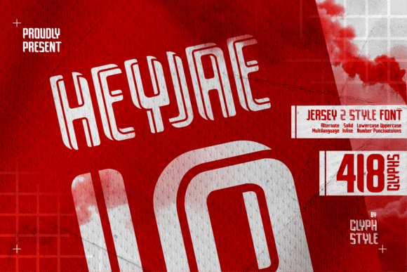 Heyjae: The Sports-Themed Typeface That Elevates Your Brand