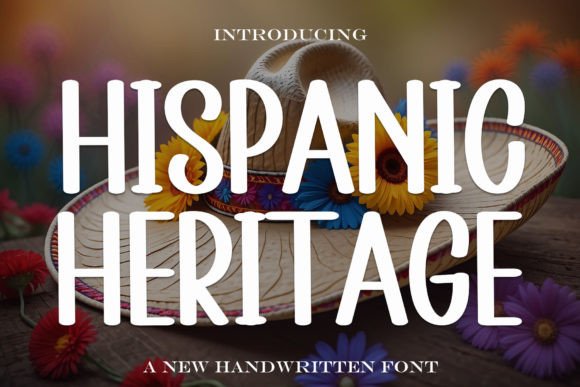 Hispanic Heritage: A Premium Handwritten Typeface for Branding
