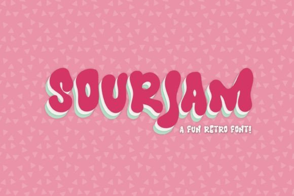 Sourjam: The Retro Display Font for Memorable Branding
