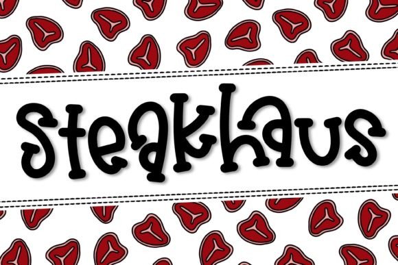 Steakhaus: The Bold Display Font for High-Impact Design