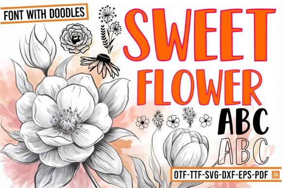 Sweet Flower: The Perfect Display Font for Handmade Creators