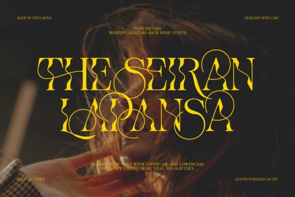 The Seiran Lapansa: A Premium Typeface for Elevated Brand Identity