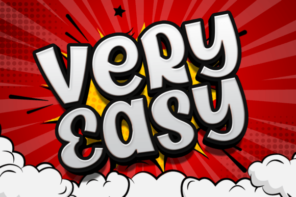 Very Easy: The Bold Superhero Typeface for Modern Editorial Design