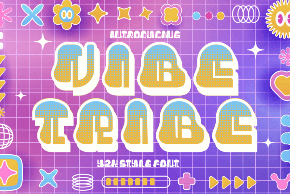 Vibe Tribe: The Y2K Display Font for Bold Business Branding